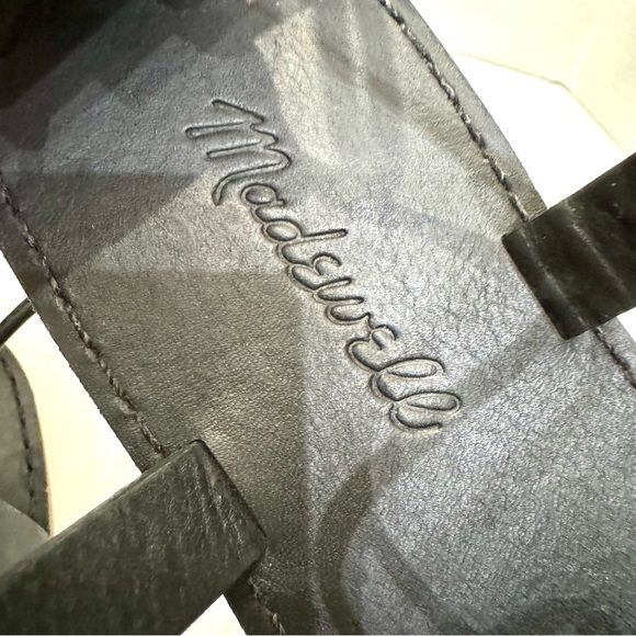 Madewell Shoes Nwt Madewell The Boardwalk Black Leather Lace Up